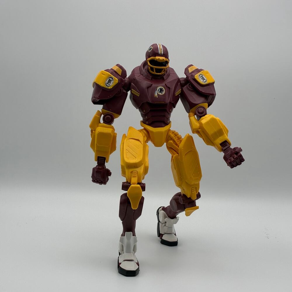 NFL Fox Sports Cleatus Robot Figure V2.0 Washington Redskins 2012 Edition